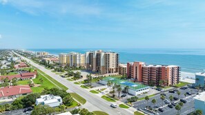 Exterior - Top floor beachfront condo in peaceful NSB (New Smyrna Beach)