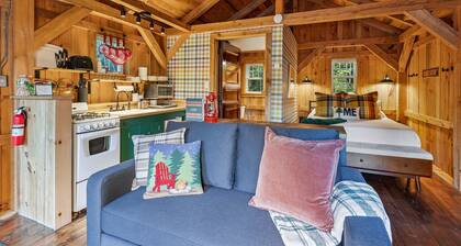 Cozy Cabin! Firepit! Dogs Welcome! Hot Tub!