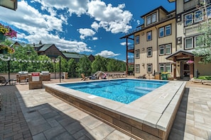 Pool - Amenities Deck Level | Walk to Gondola | WP Resort (Winter Park)