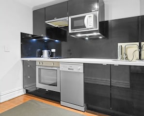 Oven, stovetop, dishwasher