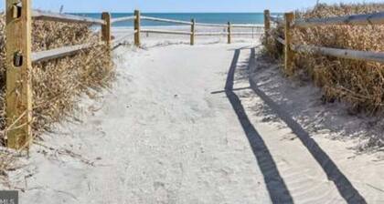 A stunning beach house nestled along the peaceful shores of Brigantine, NJ.