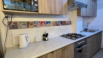 Microwave, oven, stovetop