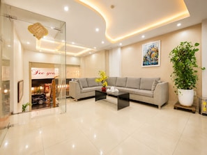 Lobby sitting area