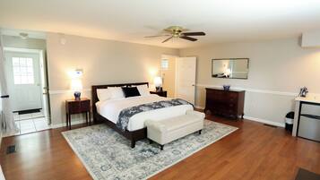 Deluxe Cottage, Balcony, River View | Egyptian cotton sheets, premium bedding, down duvets, pillow-top beds