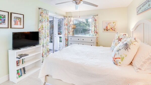 2 bedrooms, desk, iron/ironing board, free WiFi