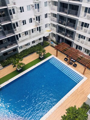Room, 1 Bedroom, Balcony, Pool View | Pool