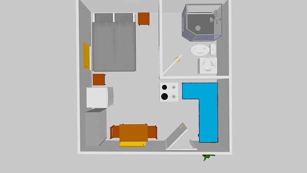 مخطط تصميم الطابق