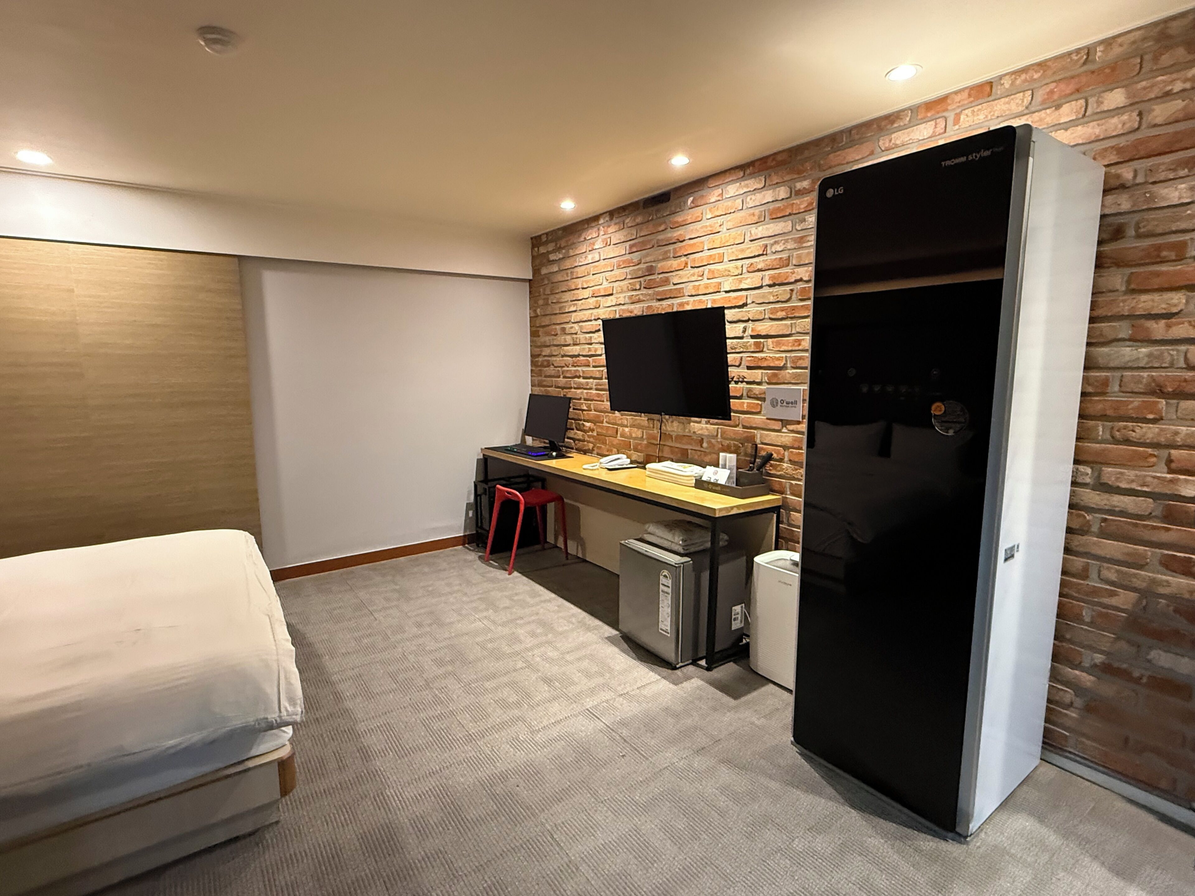 Phòng đôi Cao cấp, quang cảnh thành phố | Bàn, khu vực làm việc phù hợp cho laptop 