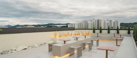 Rooftop terrace