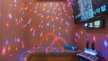 Family Party Terrace | WiFi (無料)、ベッドシーツ