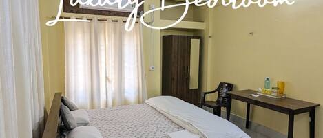 3 soverom, strykejern/-brett, wi-fi og sengetøy