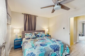 3 bedrooms, internet, bed sheets