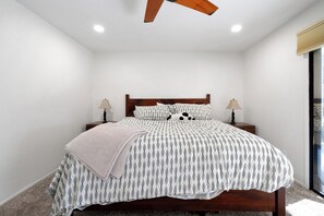 3 chambres, fer et planche Ă repasser, Wi-Fi, draps fournis
