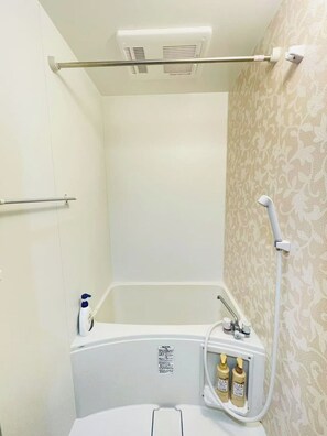 Hair dryer, towels