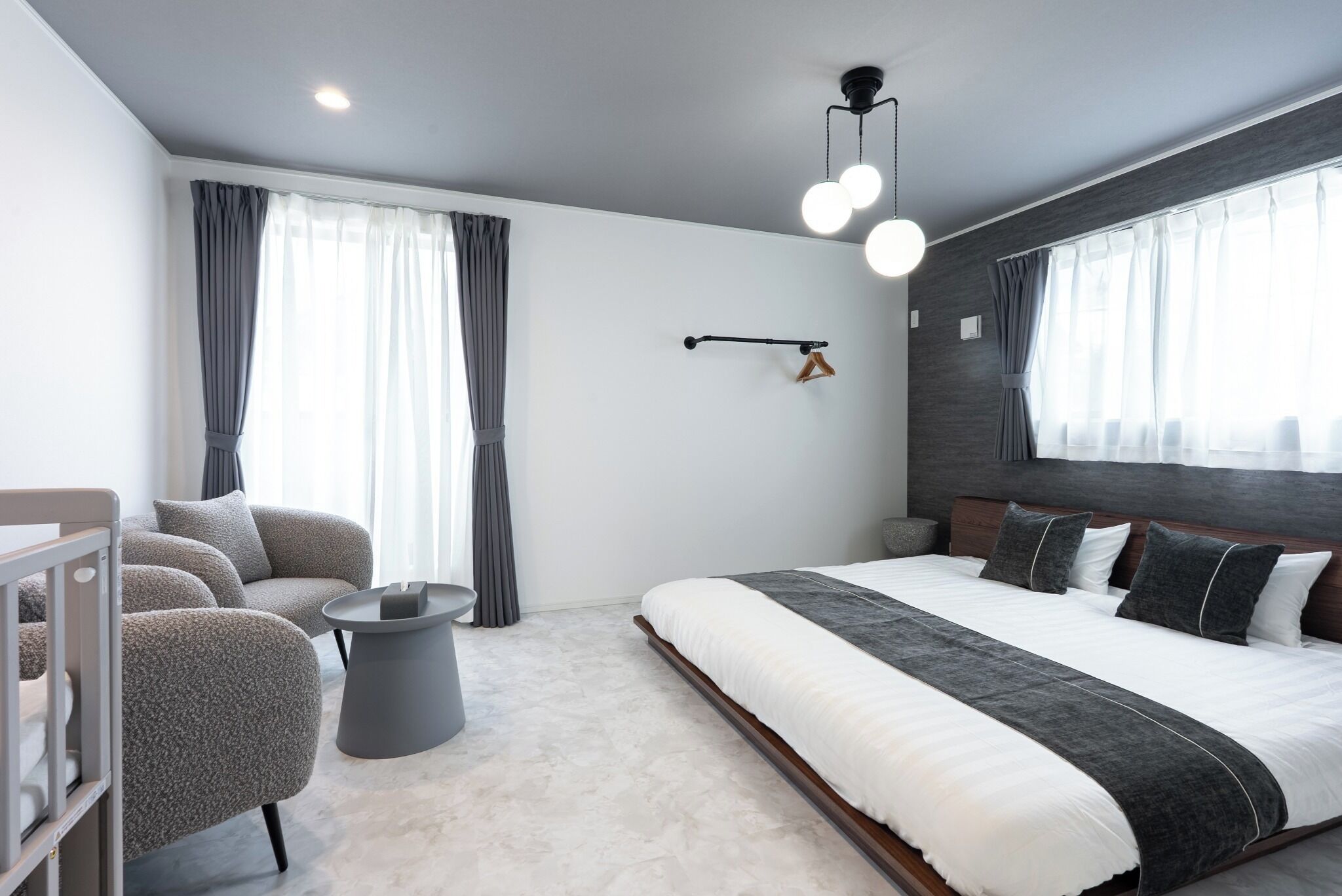 3 chambres, bureau, fer et planche à repasser, Wi-Fi gratuit