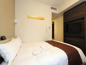 1 slaapkamer, een bureau, gratis wifi, beddengoed