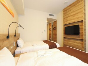 1 slaapkamer, een bureau, gratis wifi, beddengoed