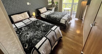 Nonsmoking 4bed connecting room Breakfast included / Hagi Yamaguchi