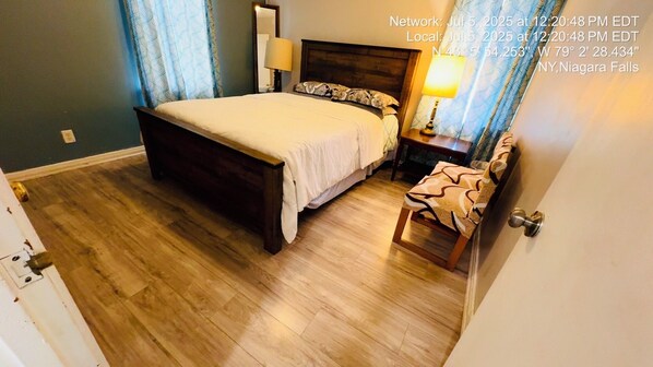 2 quartos, Wi-Fi, roupa de cama