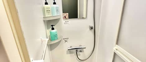 Hair dryer, towels