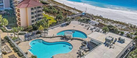 Indoor pool, a heated pool