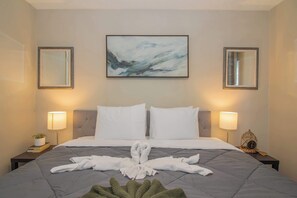 3 bedrooms, iron/ironing board, travel crib, WiFi