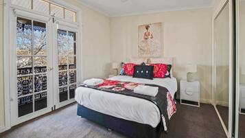 3 bedrooms, iron/ironing board, travel cot, WiFi