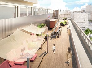 Terraza en la azotea