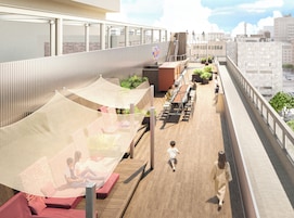 Terraza en la azotea