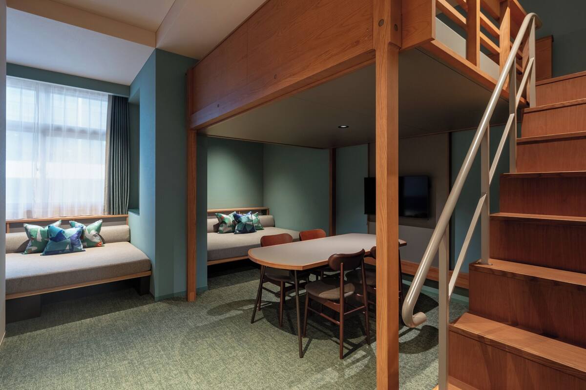 Chambre (Yagura Deluxe No smoking) | Wi-Fi gratuit, draps fournis
