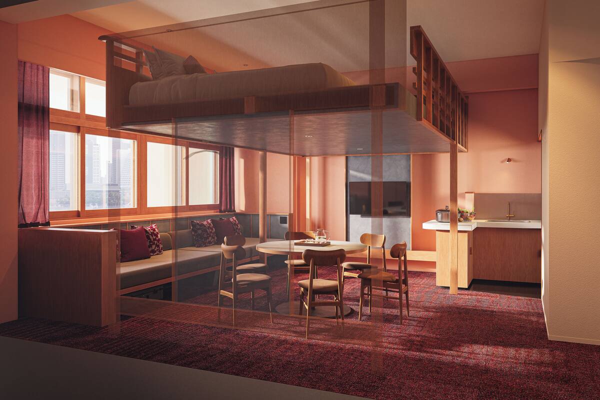 Habitación, para no fumadores (OMO House with Kitchen) | Wifi gratis y ropa de cama