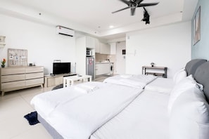 Studio Suite Deluxe | Bàn ủi/dụng cụ ủi quần áo, truy cập Internet không dây miễn phí 
