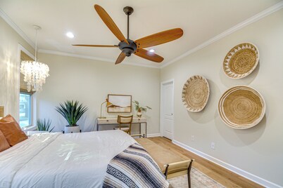 15 Mi to Unc: Elegant Retreat w/ Patio & Pavilion!