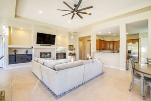 Interior - Saltwater Pool & Hot Tub at Mission Hills Home! (Rancho Mirage)