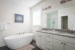 Shower, towels