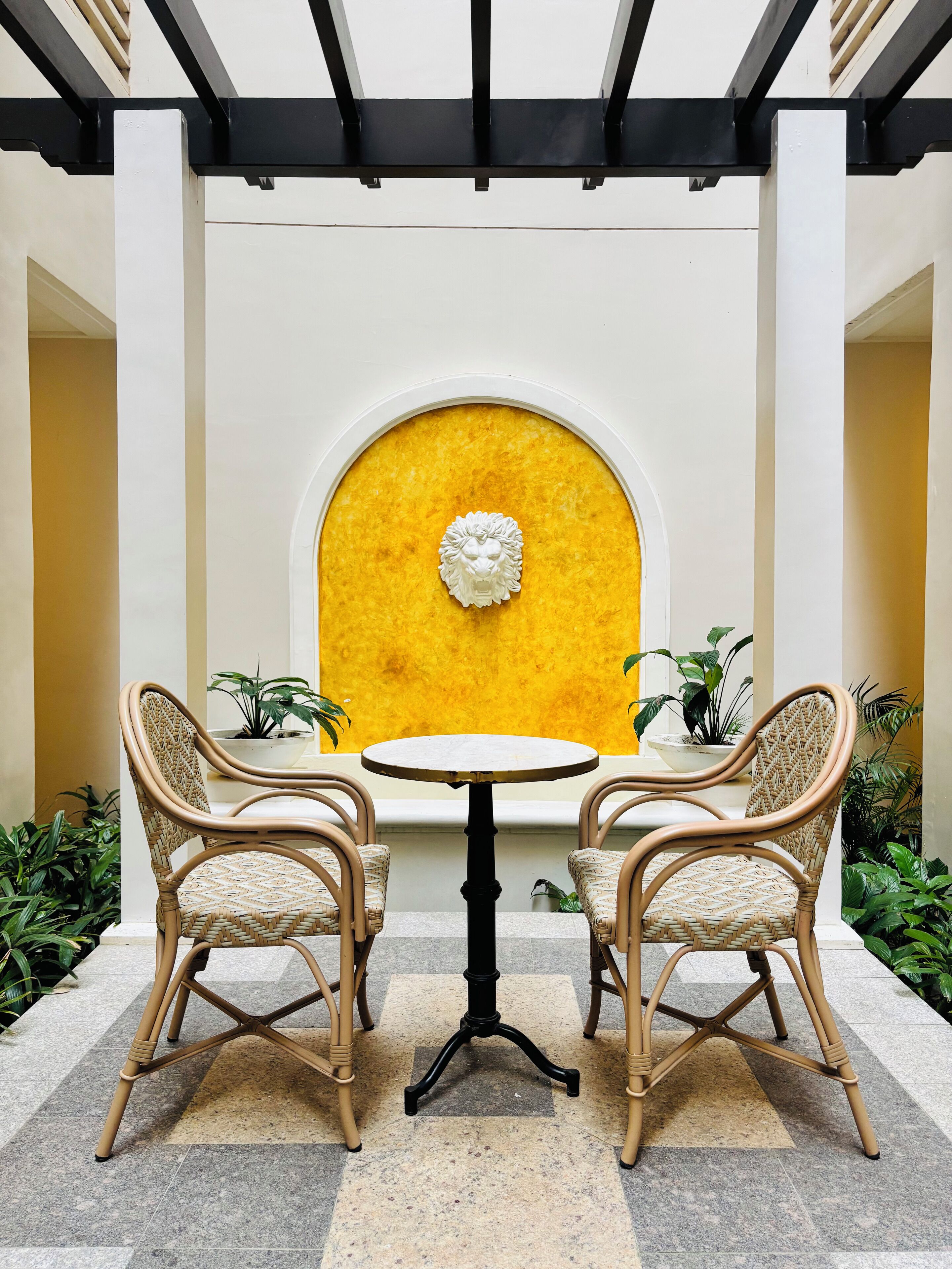 Enceinte de l’hébergement