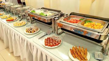 Free daily local cuisine breakfast