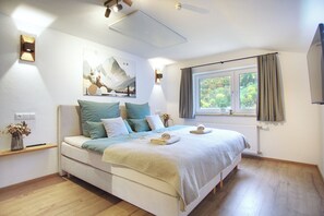 1 soverom og sengetøy