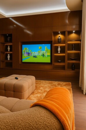 Apartment, 2 Bedrooms, Accessible, Balcony | Living room
