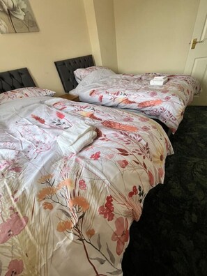 3 bedrooms, iron/ironing board, WiFi, bed sheets