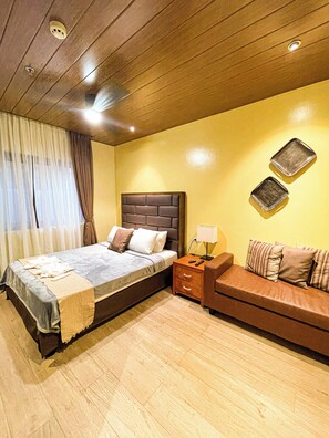 Decoración personalizada, muebles diferentes y wifi gratis 