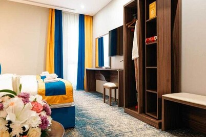 Estancia de lujo con dos camas individuales