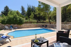 Una piscina climatizada