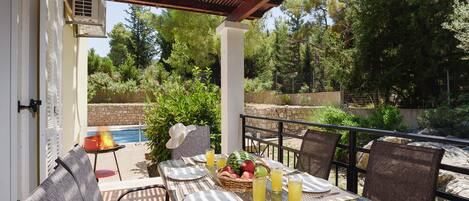 Udendørs spisemuligheder