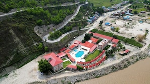 Aerial view - Kwality Beach Resort (Purano Jhangajholi)
