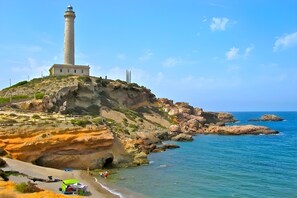 On the beach - Holiday home in Cabo de Palos with views (Cabo de palos)