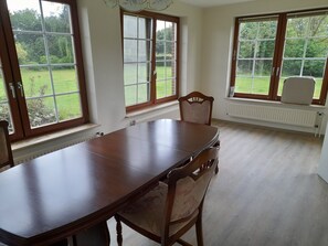 Dining - Apartment 'Hoffarth 2' with Shared Terrace, Garden, and Wi-Fi (Gelting)