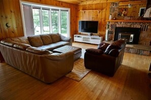 Cottage, 4 phòng ngủ | Khu phòng khách