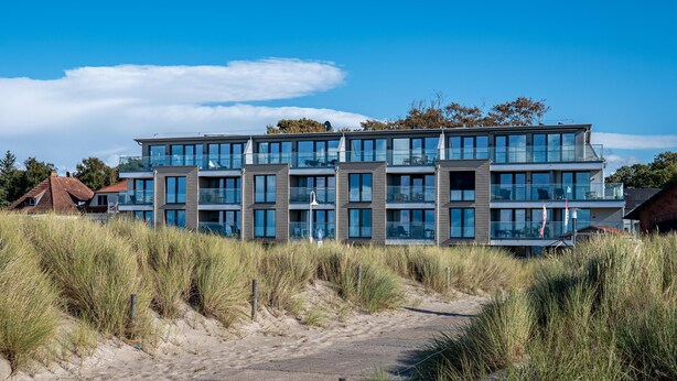 Exterior - Beachfront apartment for two people on the pier (Graal-Müritz)