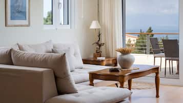 Smart TV, fireplace, table tennis, books